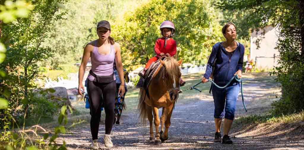 excursion à cheval à Servies dans le Tarn