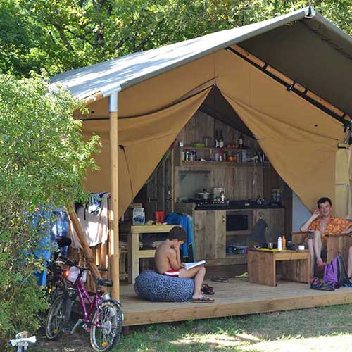 location vacances glamping Albi Tarn